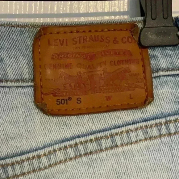 Levi’s 501 Straight fit Denim Jeans  in Size 27x28 - Picture 5 of 5